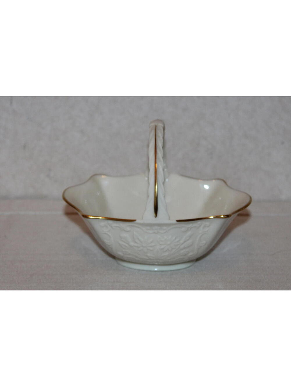 Vintage Lenox Sans Souci Ivory Candy Nut Basket – Elegant Collectible
